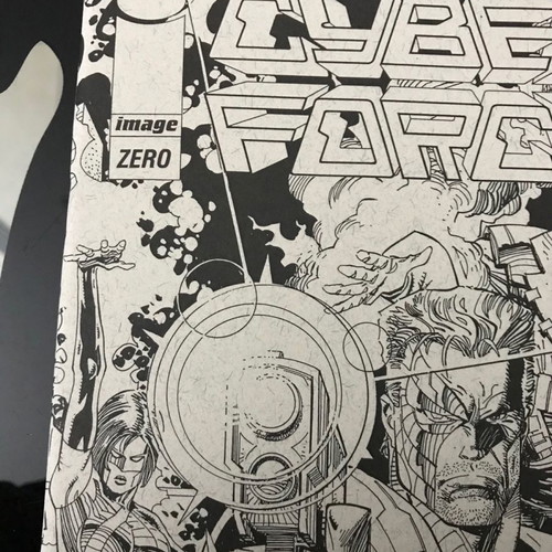 Cyberforce#0 Zero Ashcan Marc Silvestri new Image Comics mini-comic