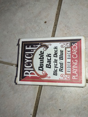 Magic Decks Bicycle Double Back Deck new