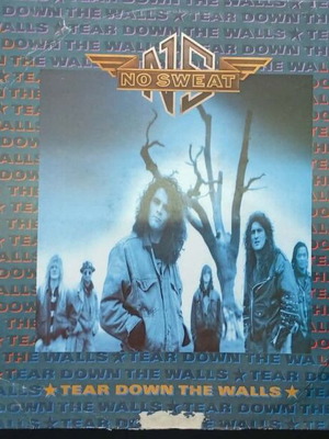 No Sweat Tear Down The Walls 12’ vinyl melodic hard rock used