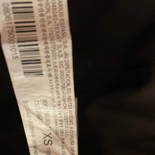 Black Stradivarius jacket like new, size XS