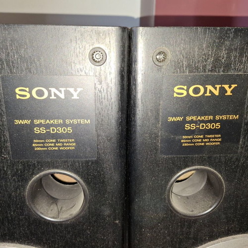 Sony SS D-305 floor speakers like new