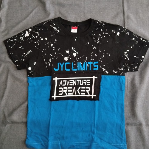 Joyce thin tracksuit set with short-sleeve t-shirt for 5-year-old boy