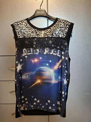 Denny Rose sleeveless blouse like new, multicolor, size M