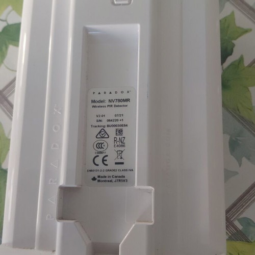 Paradox NVR780 MR wireless outdoor motion detector like new