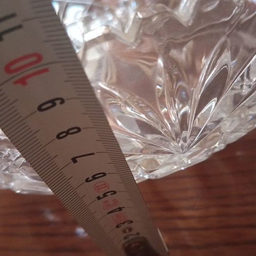 Crystal fountain dish new