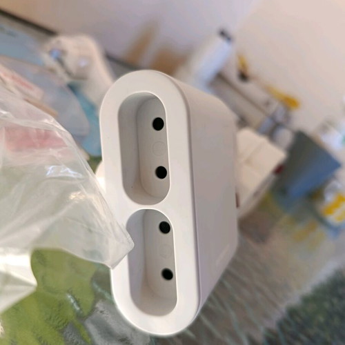 Power accessories new, set of 8 pieces with Legrand plugs and switch