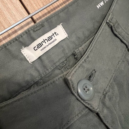 Carhartt Wip women's pants khaki like new, high waist