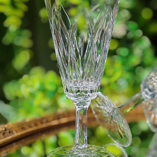 VMC Reims French vintage champagne glasses set of 6