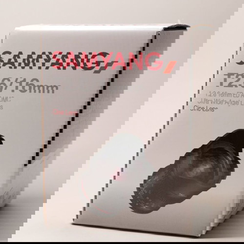 Samyang 16mm T2.6 Full Frame φακός καινούργιος με εγγύηση