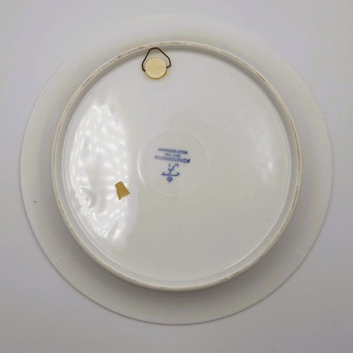 Furstenberg German Porcelain Wall Plate Used