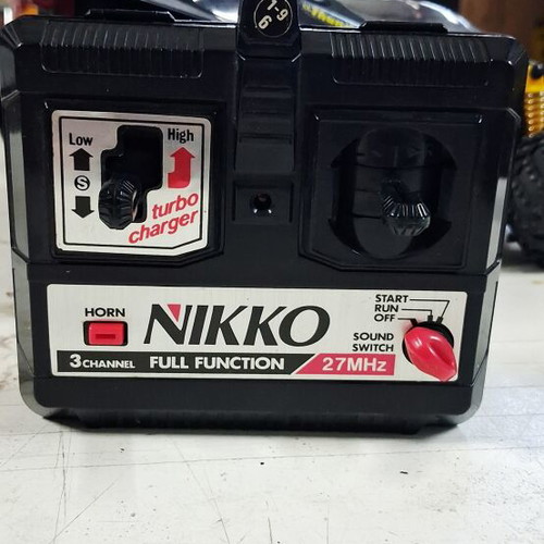 Nikko toy car like new with sound and lights