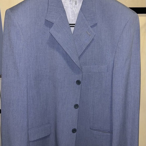 Men's summer suit Alter eGo like new, gray and blue, XL-XXL