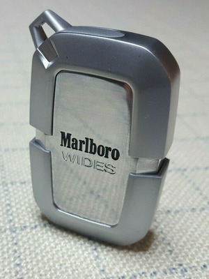 Marlboro Wide μεταχειρισμένος μεταλλικός αναπτήρας αερίου Turbo Flame