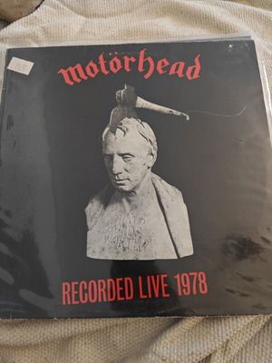 Motorhead Recorded Live 1978 Vinyl LP Album used, metal