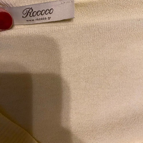 Rococo cardigan used, yellow, size S