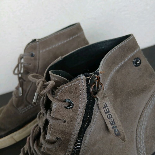 Diesel D-Blaast Mid men's sneakers boots used, gray, size 42