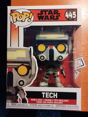 Star Wars Bad Batch Funko Pop Tech like new