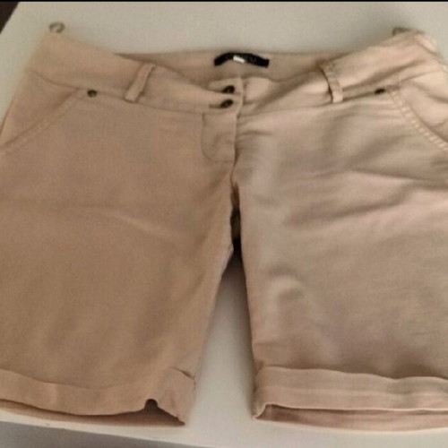 Women's shorts XS and skort M used beige set with free eye bracelet