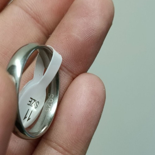 Silver 925 ring silver-plated wedding band new