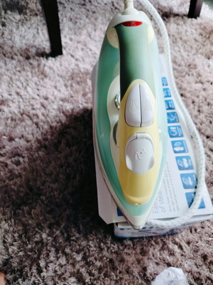 Iron used for ironing