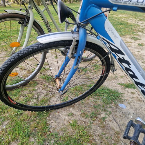 City bicycle like new, blue, 26 inch, men's, gears