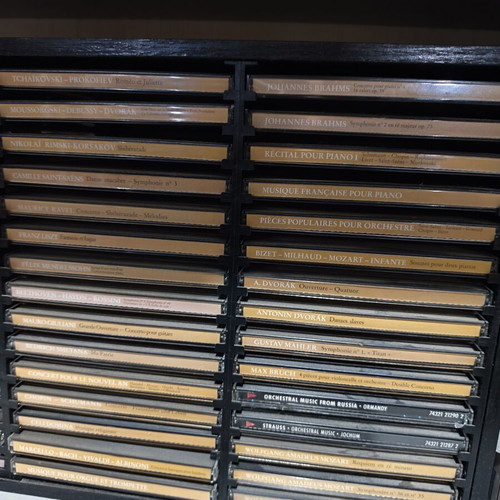 Classical music CD collection, pack of 89