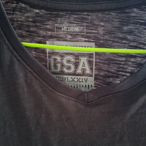 Set of two black Medium t-shirts used GSA and Bershka