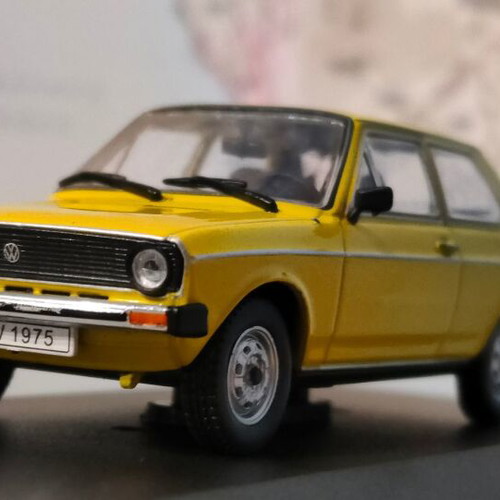 Μινιατούρα Volkswagen Polo 1975 καινούργια, κλίμακα 1/43