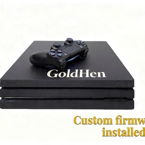 PlayStation 4 Pro 1TB with Custom Firmware like new