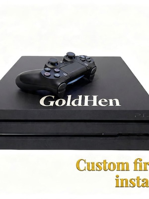 PlayStation 4 Pro 1TB with Custom Firmware like new