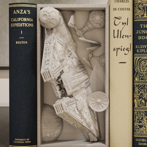 Star Wars book nook new, printed by us
