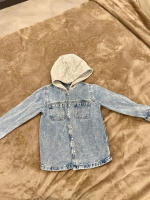 Marks & Spencer unisex kids denim shirt like new, blue, age 4-5