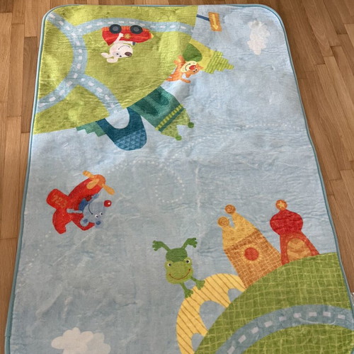 Haba Kids Room Rug City Tour 90x130 cm like new, machine washable