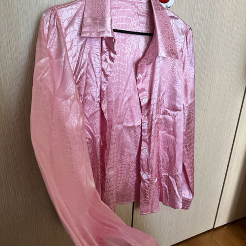 Pink Shein shirt like new, size M