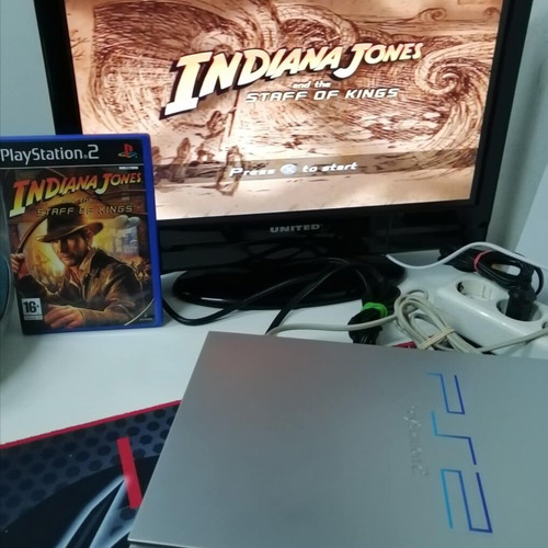 Indiana Jones and the Staff of Kings PS2 game like new, English