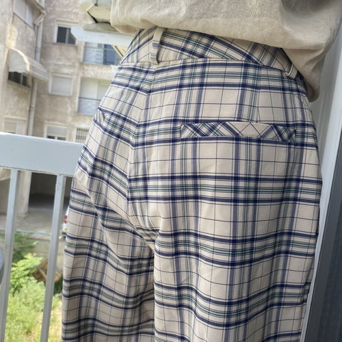 Oysho pants new, size M, beige and green