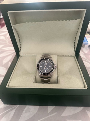 Rolex Sea Dweller wristwatch like new with box men's
