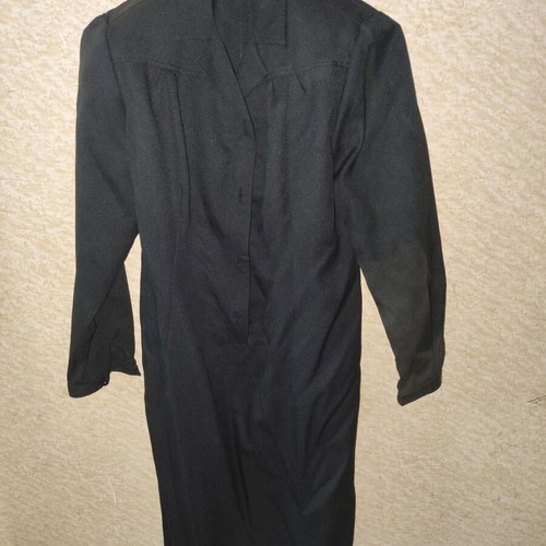 Vintage black dress blazer used 70s–80s size M–L