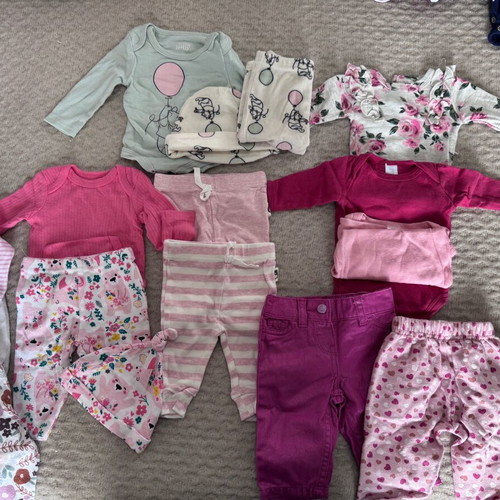 Baby girl clothes pack 0-3 months used, winter
