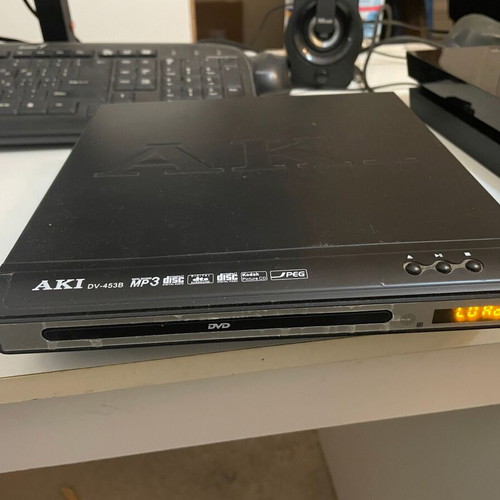 DVD Player AKI DV-453B used without remote control