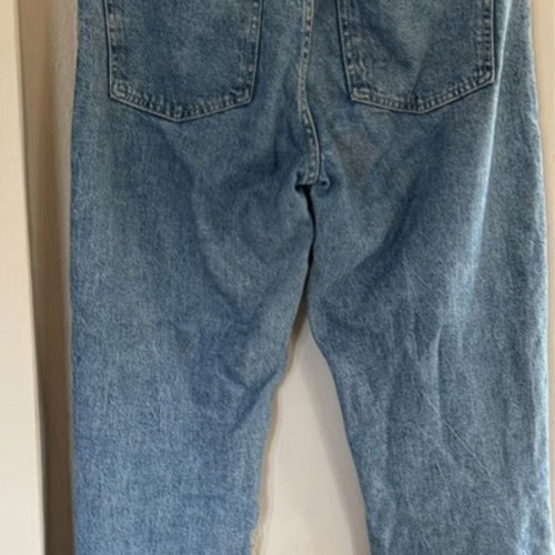 Zara women's high-waisted light blue jeans size 36