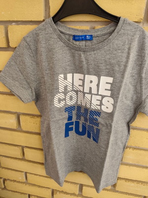 Bodytalk T-shirt for 6-year-old boy like new, blue, size 116 cm