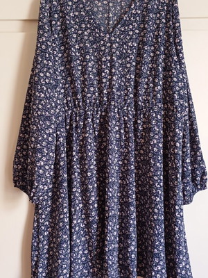 Shein plus size dress 4XL like new, blue