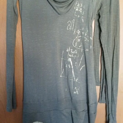 Grey blouse like new, size M