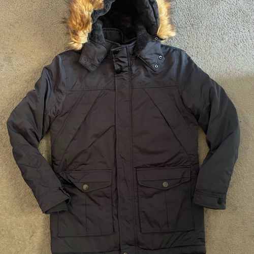 Palablu men's thick jacket like new, size Medium, dark blue