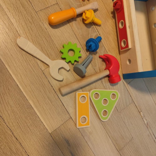 Hape Wooden Children's Tool Set like new