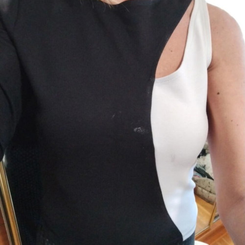 Tally Weijl one sleeve blouse like new, size L