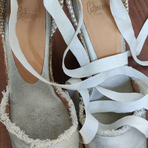 Castaner women's espadrilles used, size 39, beige