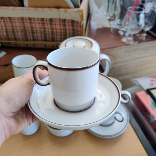 Thomas Germany porcelain tea set, vintage mid century