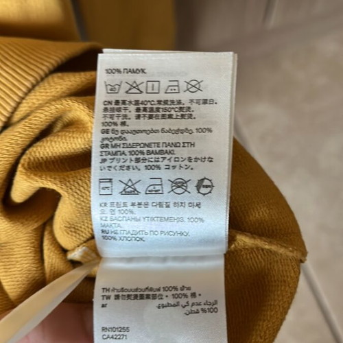 H&M Kids' Long-Sleeve Mustard Shirt like new, size 170